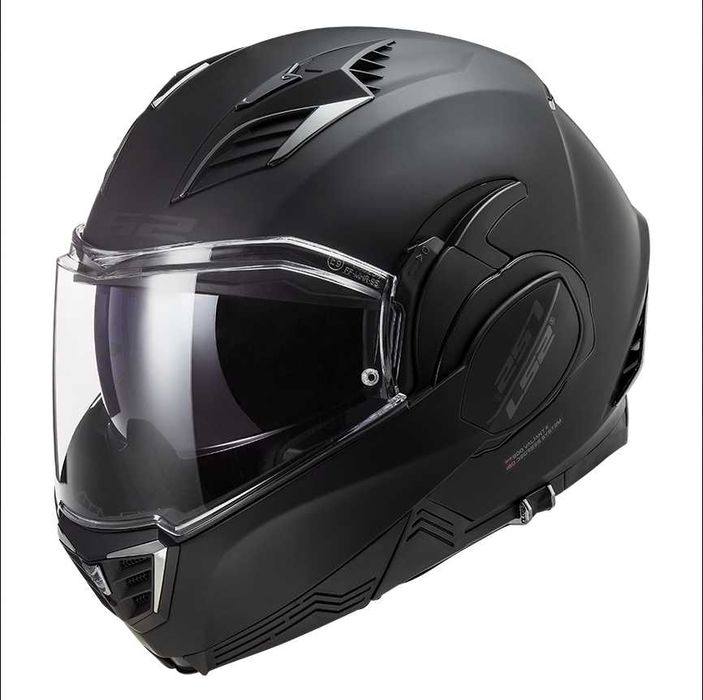 Kask motocyklowy LS2 VALIANT II Czarny mat