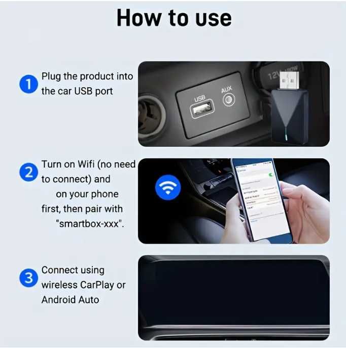 Pen USB Carplay AA