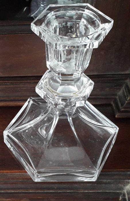 Castiçais (2) em cristal RCR TP