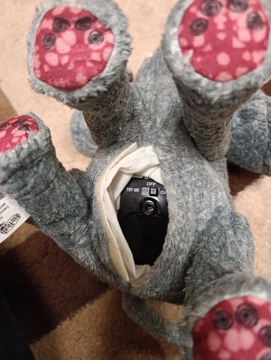 Винтажный интерактивный слон fur real furreal от hasbro