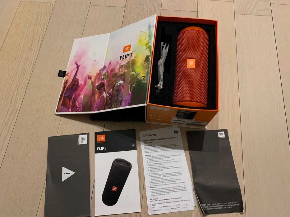 JBL Flip 3 Essential -  ОРИГИНАЛЬНАЯ  портативная акустика