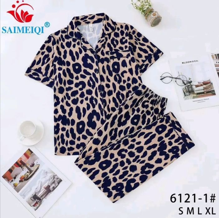 Піжама жіноча  леопардова