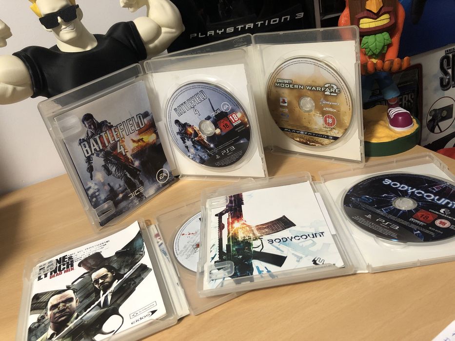 Zestaw Strzelanek Call of Duty  Battlefield PL PS3 PlayStation 3