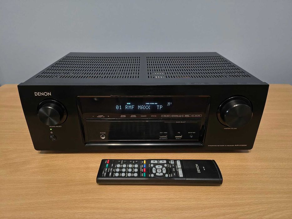Amplituner DENON AVR-X1300W 7.2 WiFi BT 4K HDMI ARC USB Pilot  D ATMOS