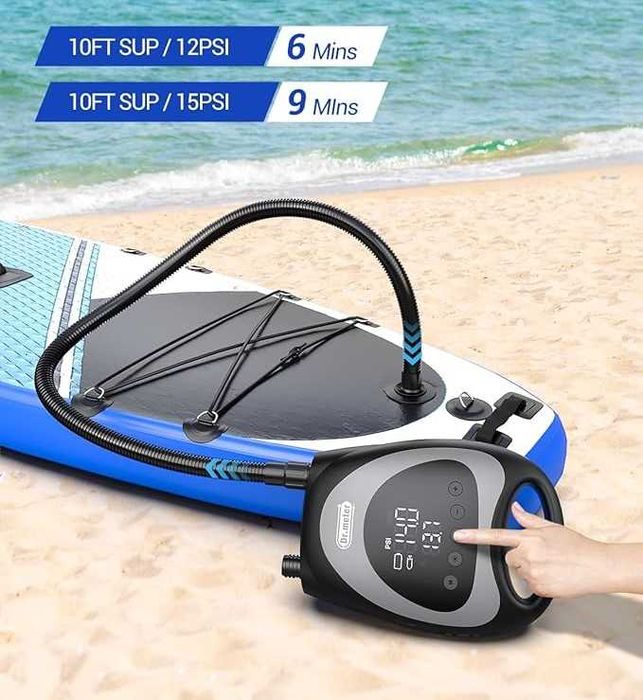 Dr.Meter Elektryczna Pompa Akumulatorowa do Pompowania SUP 5200 mAh