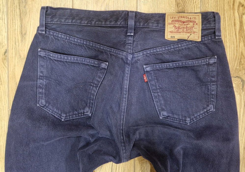 Spodnie męskie jeans Levis 501 W33L36