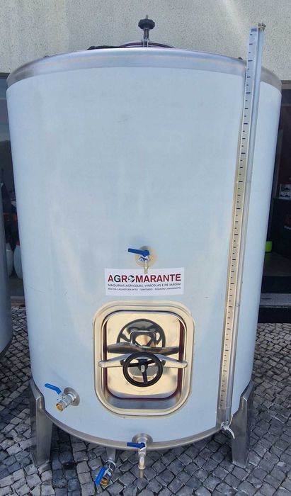 Cuba Inox 2000 Litros 2 Portas