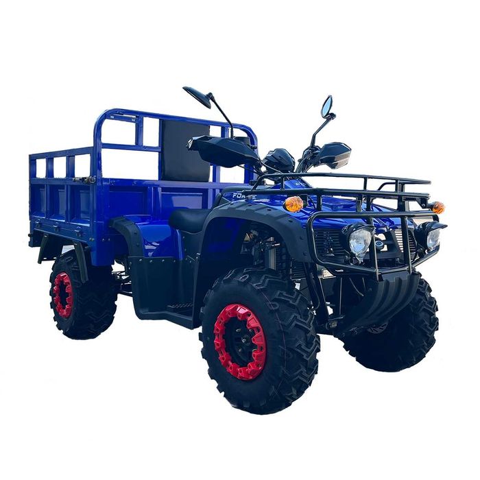 Квадроцикл FORTE ATV300BS-T, Синій знято коробку роздатку,новий