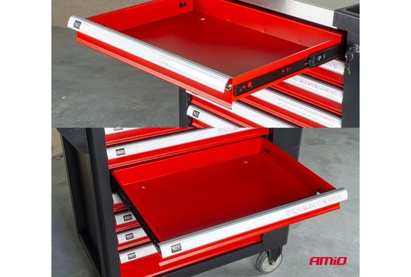 CARRINHO DE FERRAMENTAS 840 × 460 × 870 MM AMiO-04891