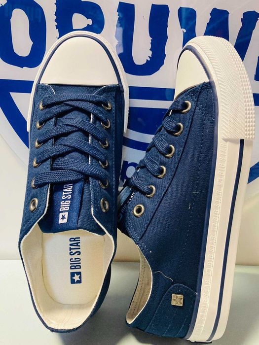 Big Star trampki młodzieżowe granat 37 - 41   DD274335