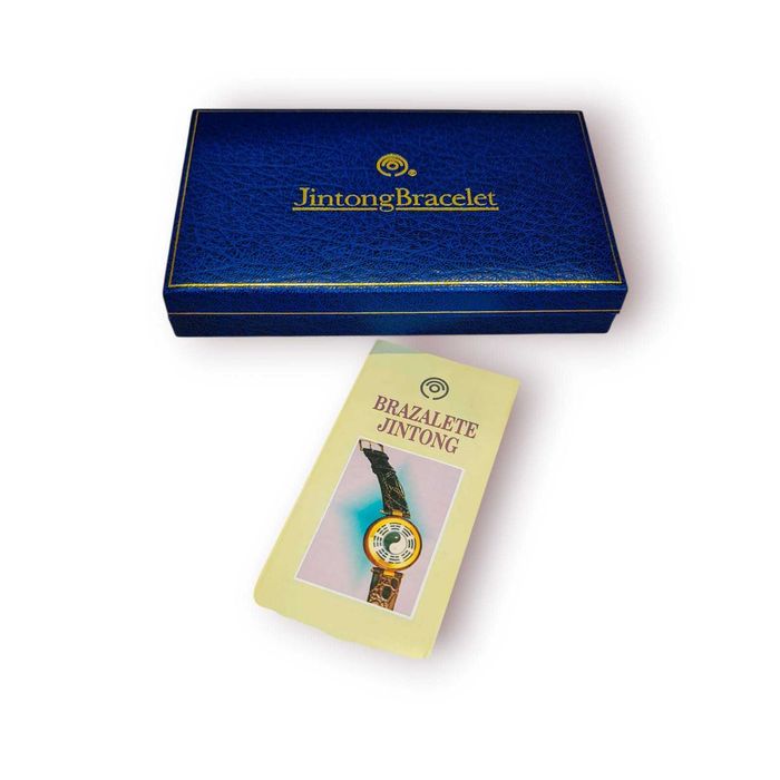 Bracelete Terapêutica Jintong – Yin Yang, Caixa Original Completa