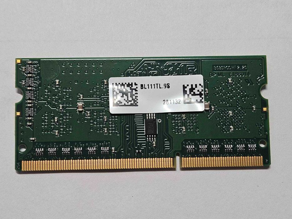 Пам'ять д/ноутбуків Crucial 2 GB SO-DIMM DDR3L 1600 MHz CT25664BF160BJ