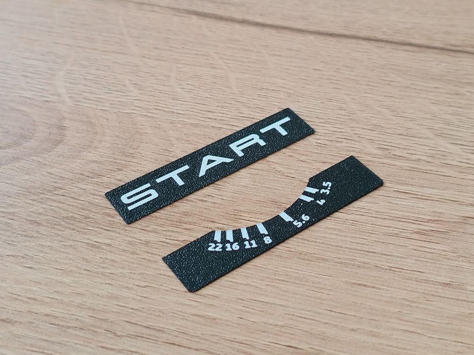 START 66 Zestaw naprawczy LOGO + skala przysłon