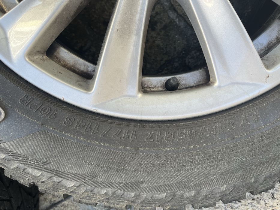 Jantes liga leve VW + pneus