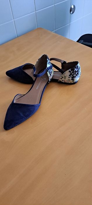 Sapatos / mules fechadas azul marinho