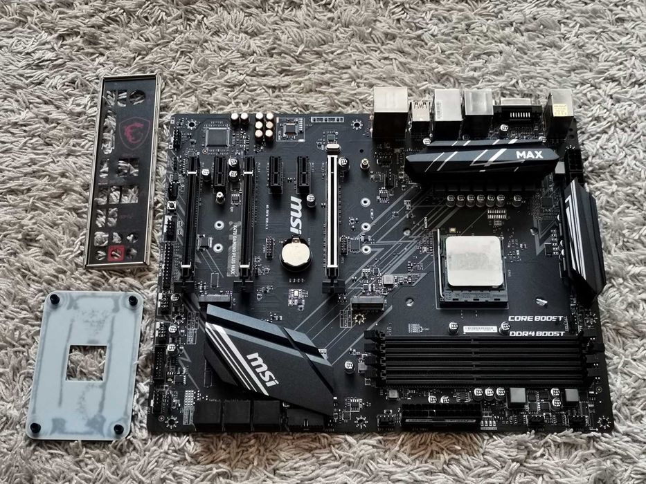 Płyta MSi x470 PLus MaX - Ryzen 9 5950x