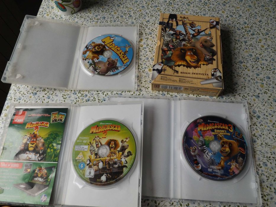 Madagaskar trzy bajki na dvd