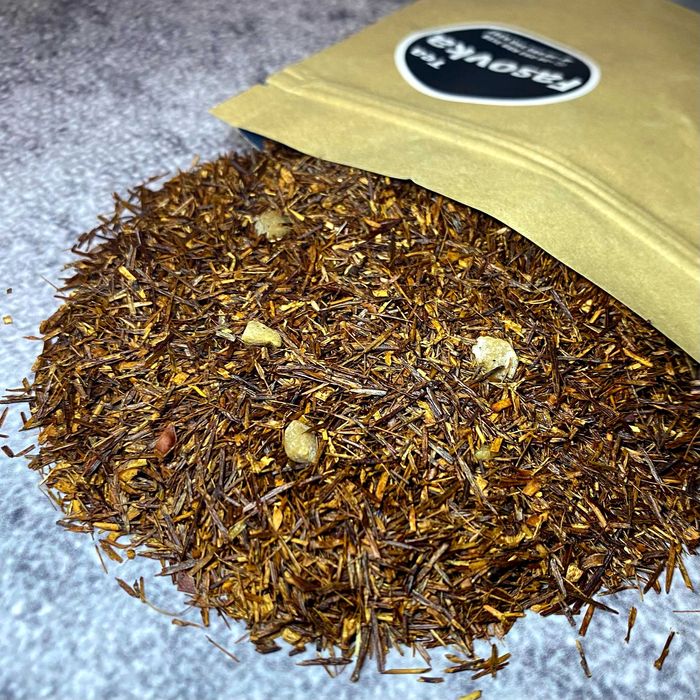 Чай Ройбуш Карамель ваговий оптом та вроздріб 100г