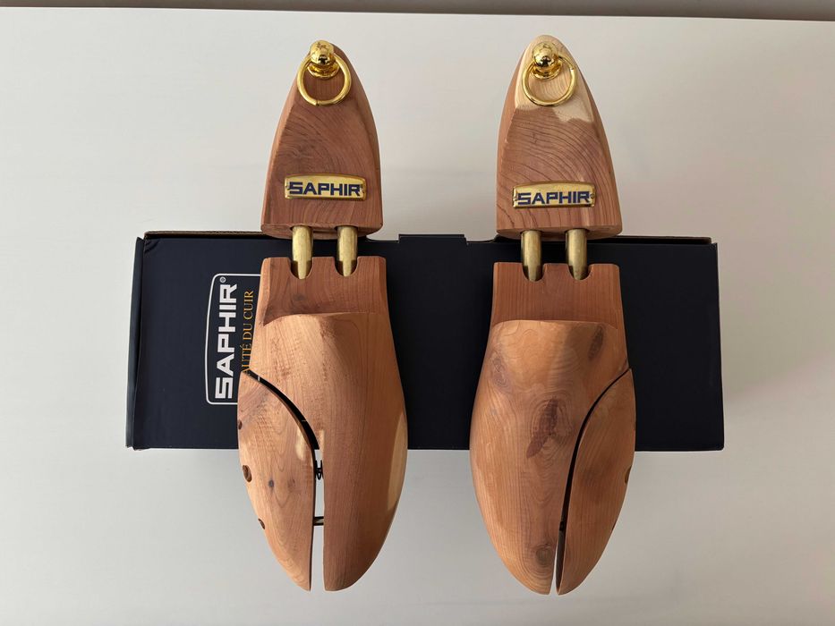Drewniane cedrowe prawidła do butów Saphir rozmiar 44