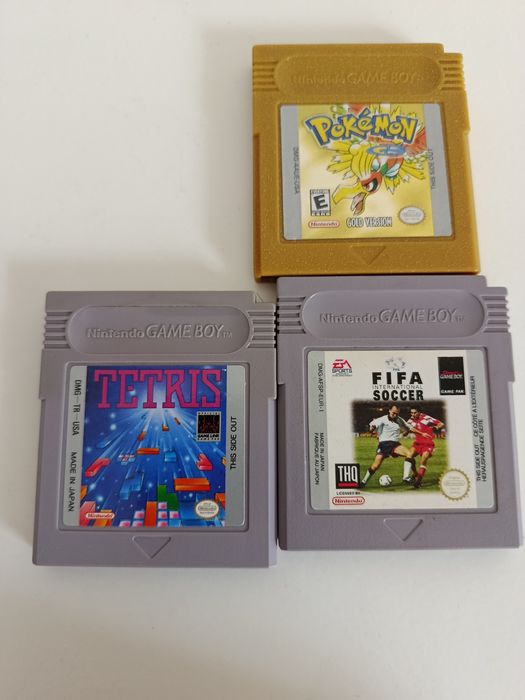 Gameboy com jogos