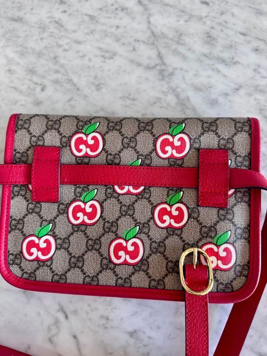 Torebka Gucci Apple GG Supreme edycja limitowana