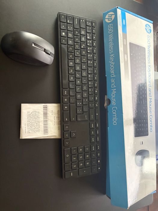 Teclado + Rato HP 650 Wireless Combo