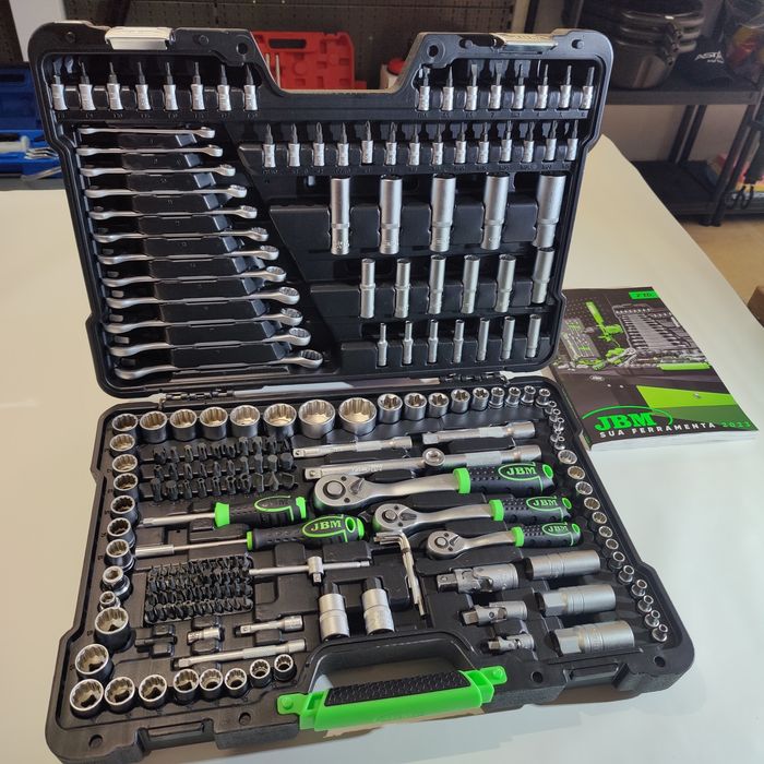 Mala / Caixa de Ferramentas JBM 216Pcs (XZN) - PROMO  (Com Iva)
