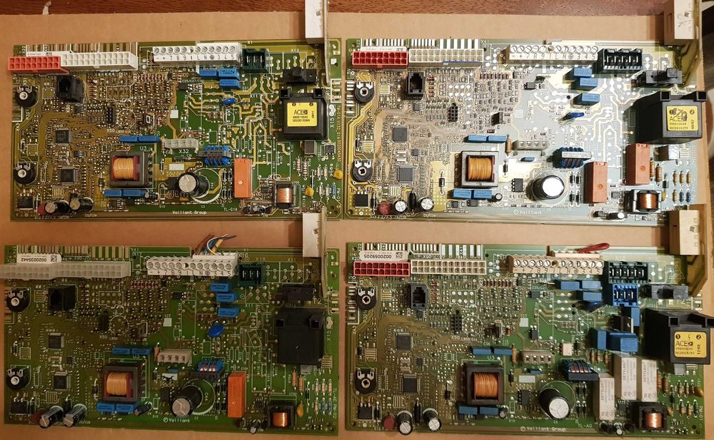Płyta elektroniki Vaillant - różne modele