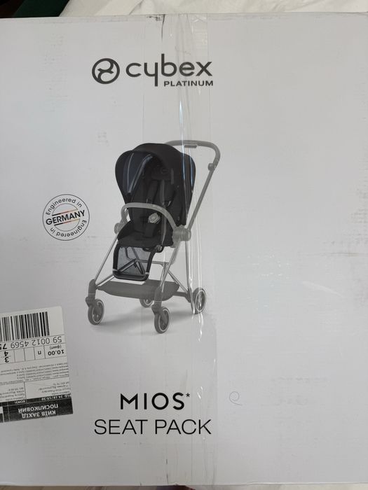 Чохол тканинний для прогулянкового блоку Cybex Mios Soho grey