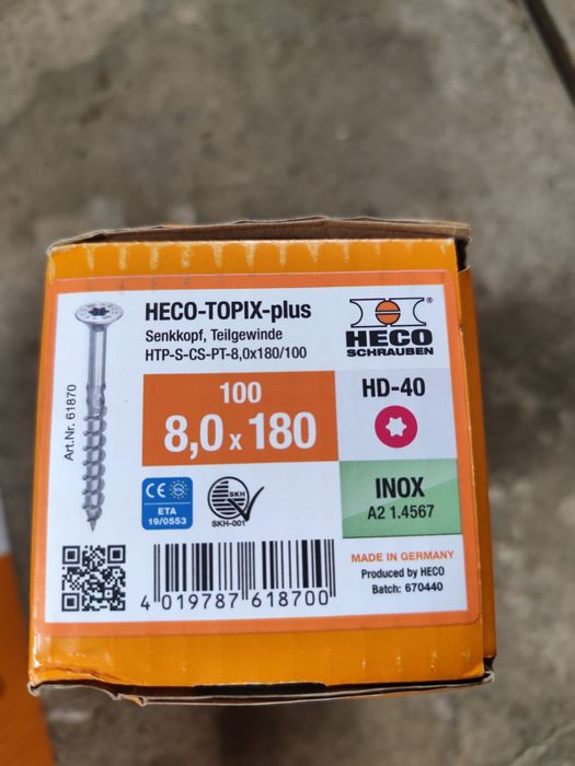 Wkręty śruby do drewna