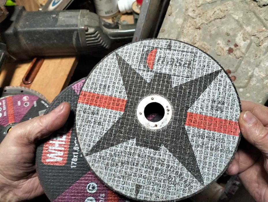 Discos de corte para maquinas de corte, rebarbadoras novos