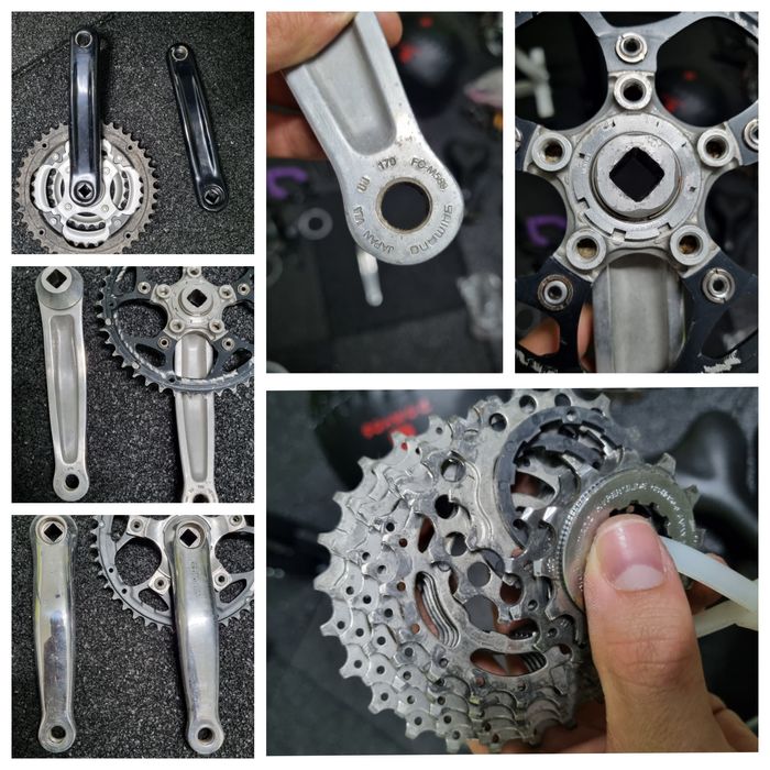 Várias Peças para bicicletas