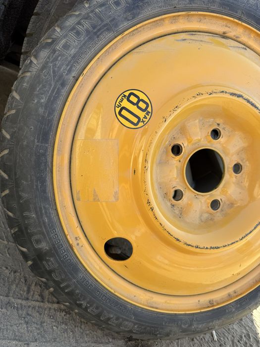 Продам докатку Dunlop 125/70/16з ніссан лиф 114.3*5