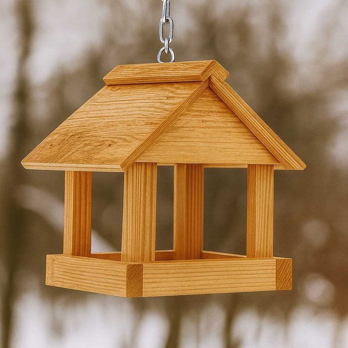 Domek dla ptaków na drzewo | Karminik dla ptaków na balkon