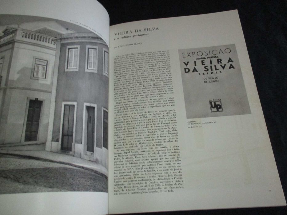Livro Revista Colóquio Artes e Letras 58 Abril de 1970 Vieira da Silva