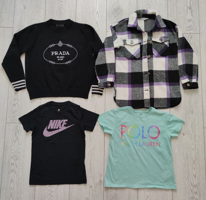 Пакет фірмового одягу Guess, Polo, Zara, H&M 8-10р