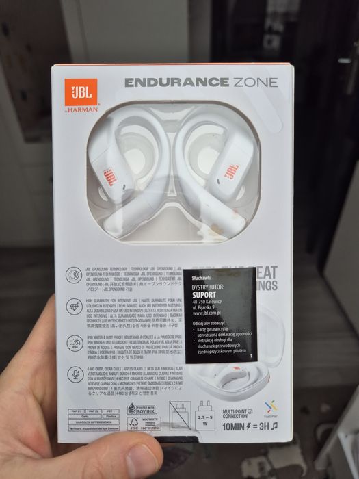 JBL Endurance  Zone Białe