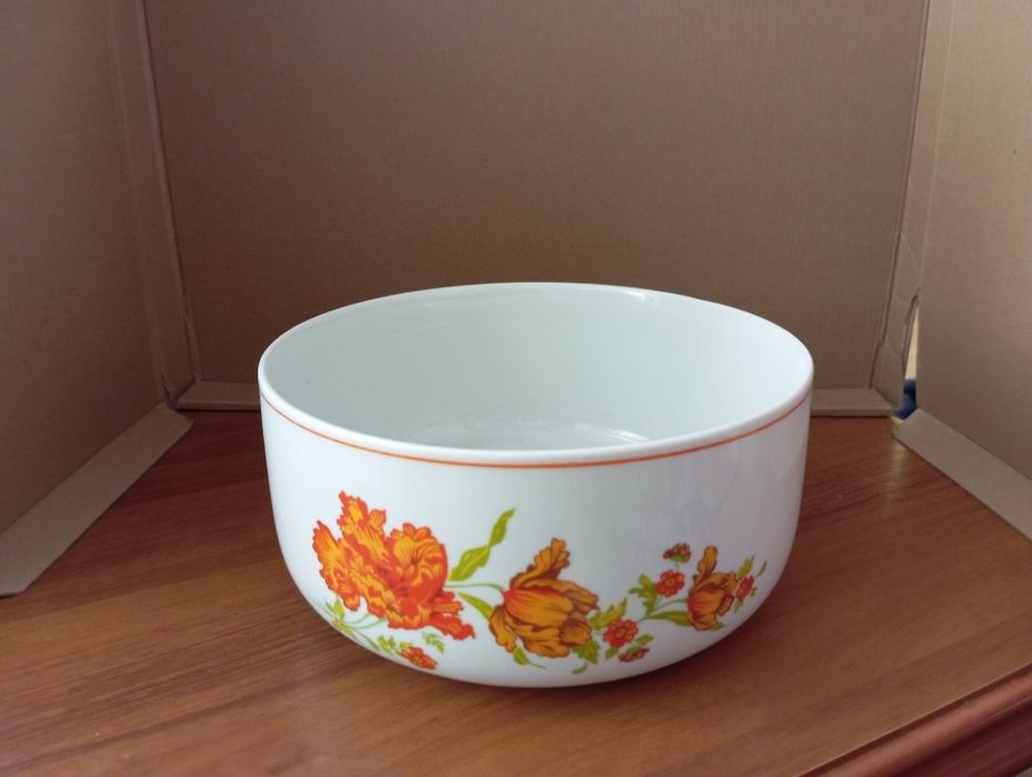 Miska salaterka vintage PRL porcelana Książ