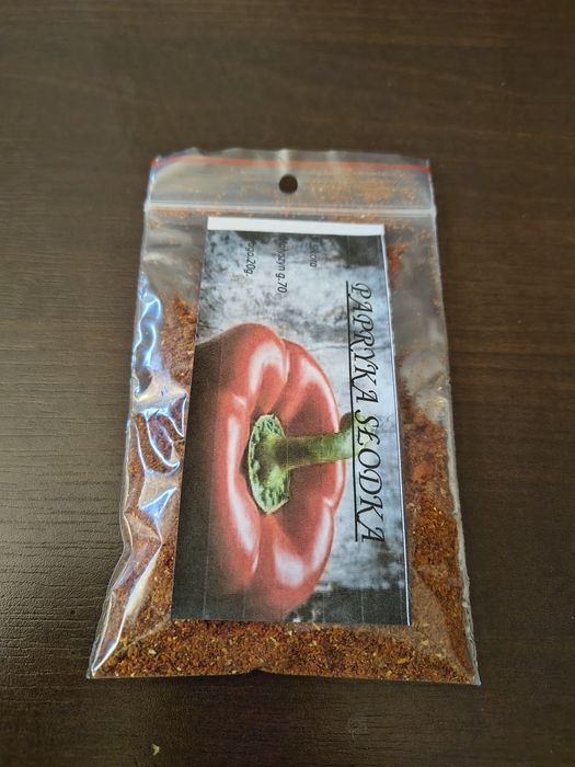 Suszona papryka słodka i pikantna