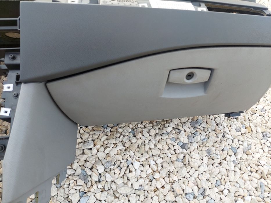 Deska Kokpit Kpl BMW E60 E61 Kluczyk HUD Szara