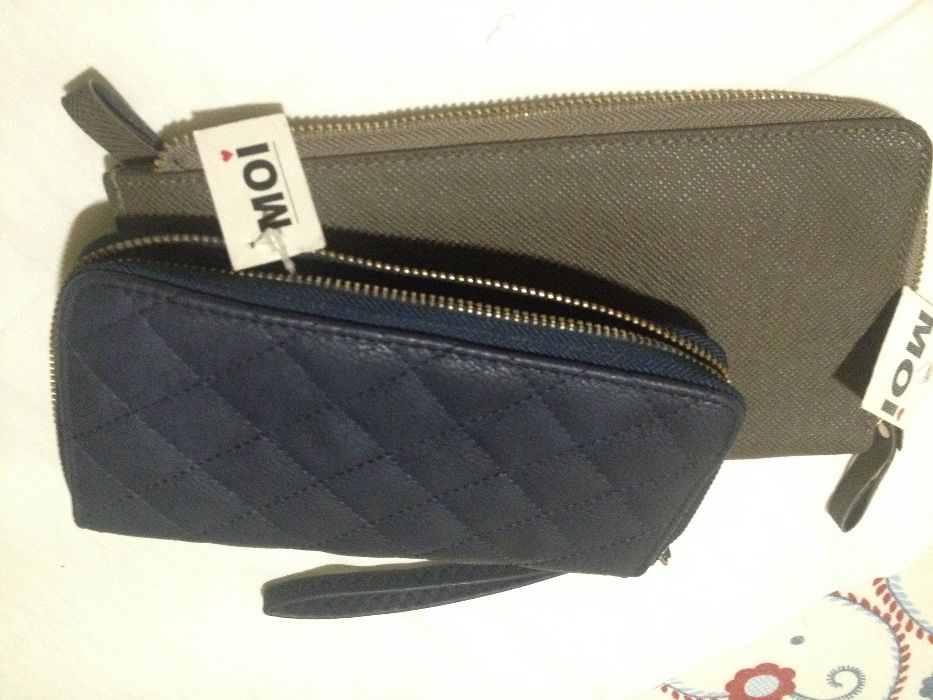 Carteiras MOI - 2 unidades Novas com defeito