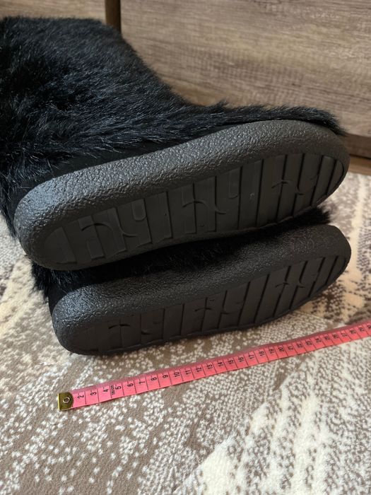 HÖGL damskie buty kozaki futrzane włochate