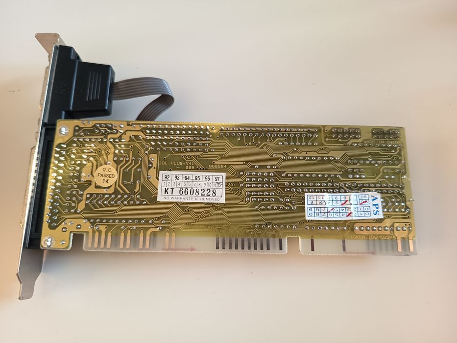 16-bitowa karta rozszerzeń typu Multi I/O z magistralą ISA