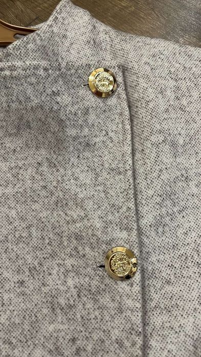 Демісізонне Пальто Punky Klan манто з мехом песца