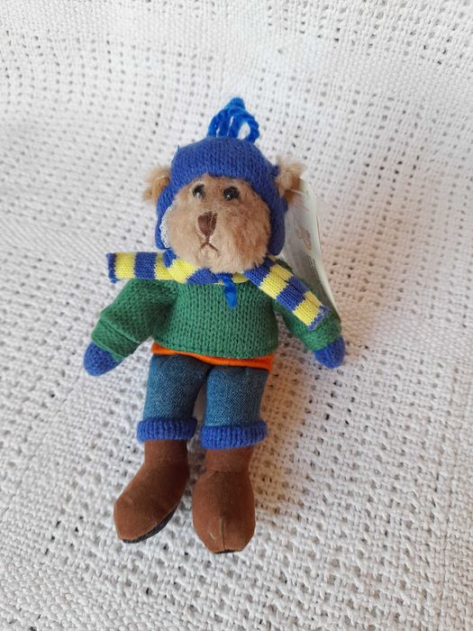 Чудове брендове маленьке ведмежатко підвіска russ, брелок