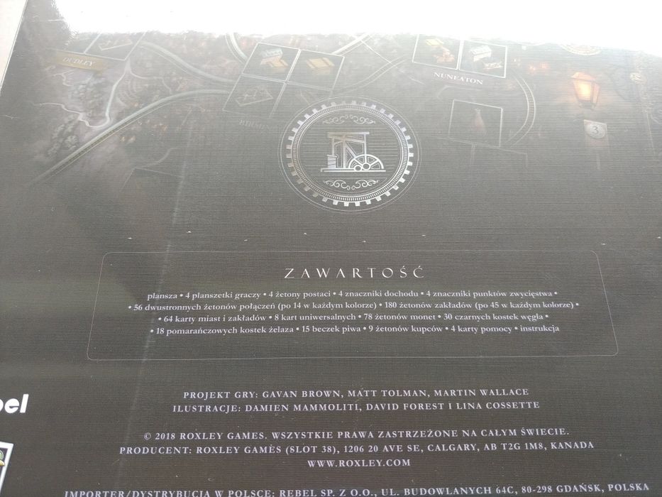 Brass: Birmingham (edycja polska deluxe) NOWA.