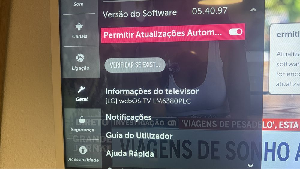 SmartTV LG 32 polegadas