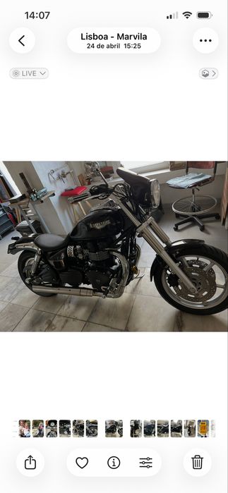 Moto Triumph Speedmaster 900 cc