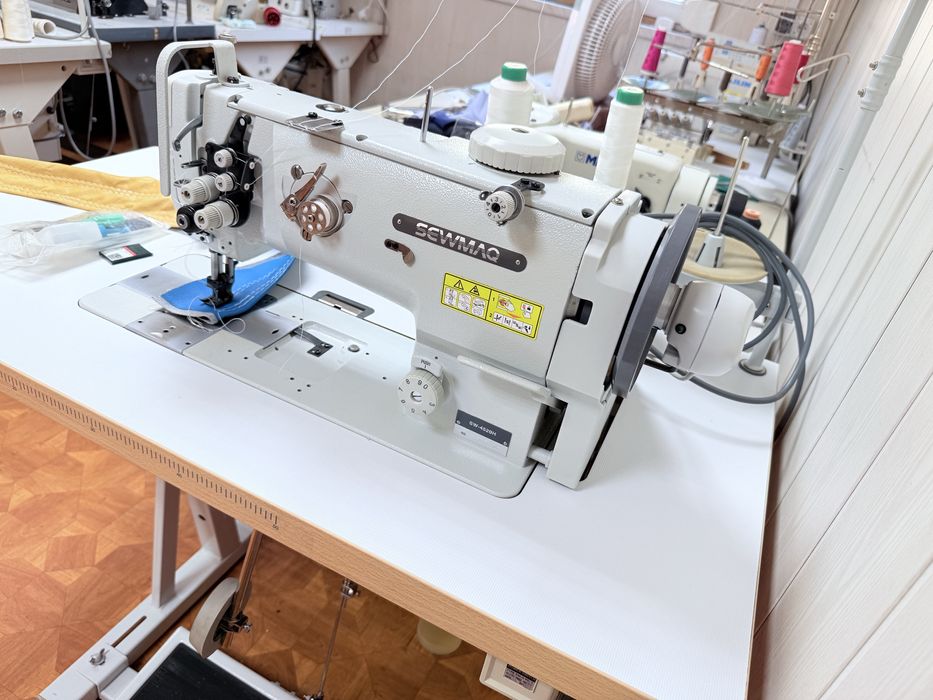 Dwuigłówka Sewmaq SW4520H (Juki) potrójny transport rozstaw 6,4mm 230V