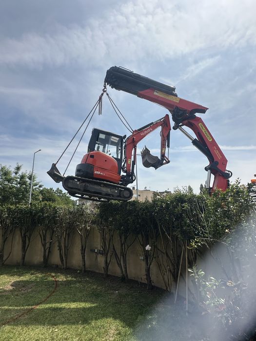 Serviço de mini giratoria